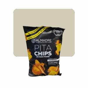 almadre pita chips cúrcuma