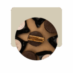 sabor de madre alfajor avena chocolate