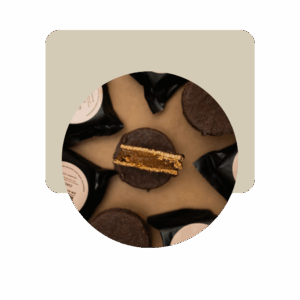 sabor de madre alfajor avena chocolate