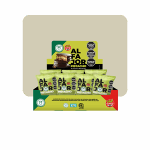 felices las vacas alfajor de pistacho por caja