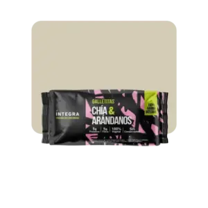 integra galletitas de chia y arándanos 70gr