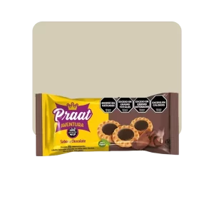 praat galletas de vainilla con relleno de chocolate sin tacc