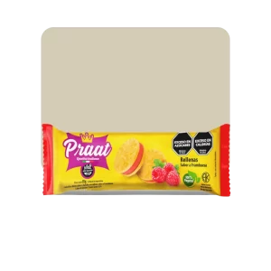 praat galletas rellenas sabor a frambuesa sin tacc