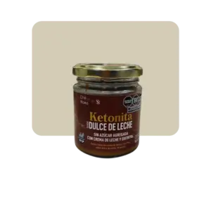 Chez momo ketonita sabor dulce de leche 165gr