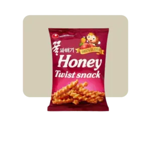 nongshim honey twist snack 75gr