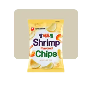 nongshim shrimp flavoured chips