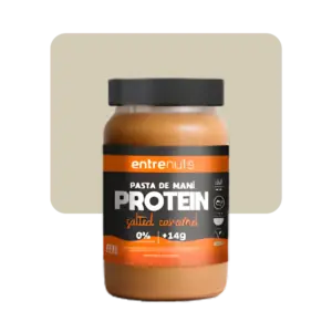 entre nuts pasta de maní protein salted caramel 370gr