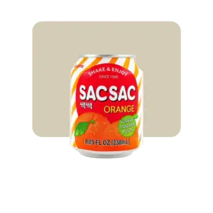 sac sac jugo sabor naranja