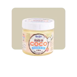 sri sri aceite de coco prensado en frío