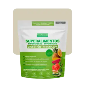 vitatech super alimentos digestión - hinchazón sabor limón