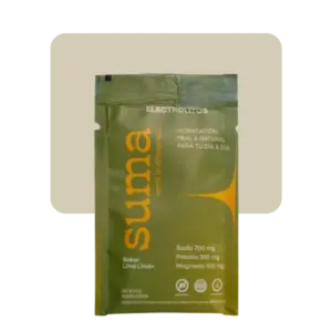 suma monodosis de electrolitos sabor lima limón 9gr