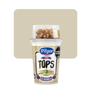 tregar yogur entero tops granola