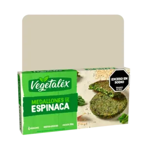 vegetalex medallones de espinaca 300gr