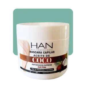 han mascara capilar aceite de coco 200ml