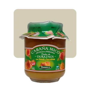 cabaña mico dulce de durazno dietético