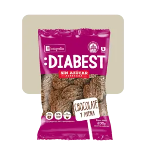 diabest galletas diet cacao y avena 200gr
