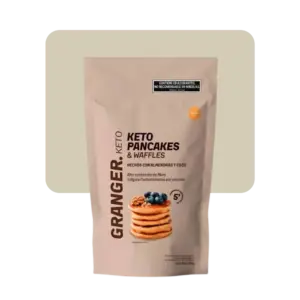 granger premezcla keto pancakes & waffles sabor vainilla