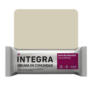 integra barra de chocolate con avellanas