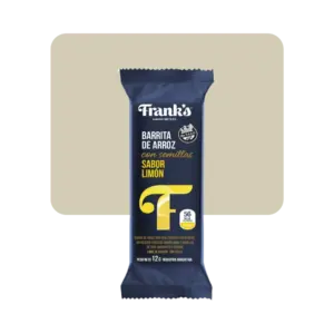 franks barrita de arroz con semillas sabor limón