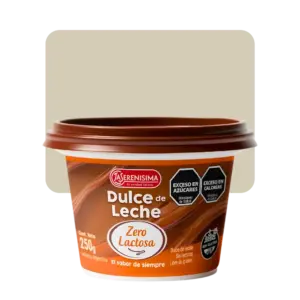 La serenisima dulce de leche sin lactosa 250gr