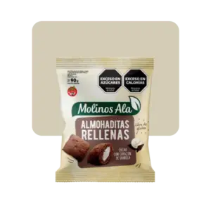molinos ala almohaditas rellenas sabor chocolate x 90gr