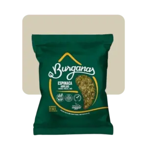 burganas medallones de arroz yamani espinaca y arvejas 460g