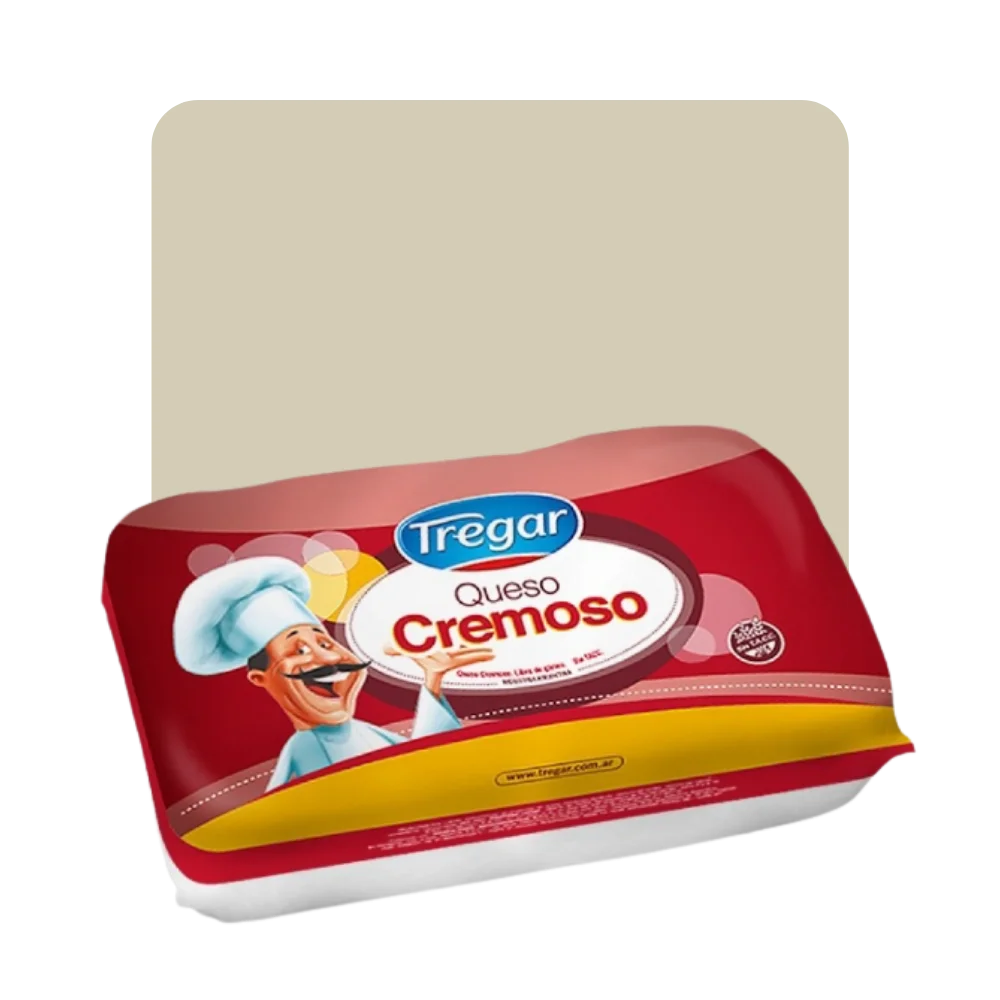 tregar queso cremoso 500gr