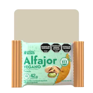 animal kind alfajor vegano pistacho bañado 50gr