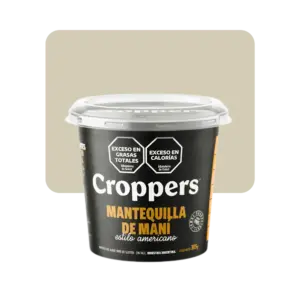 croppers pasta de maní estilo americano 300gr