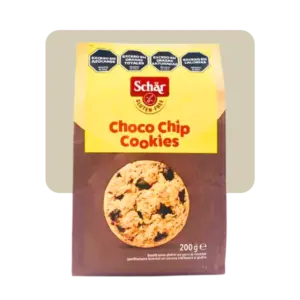 schar choco chips cookies 200gr