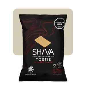 shiva tostaditas de jalapeño y limón 100gr