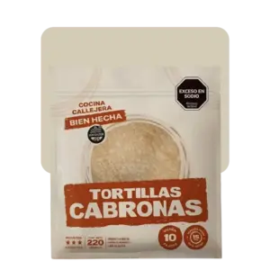 tortillas cabronas 10u sin tacc