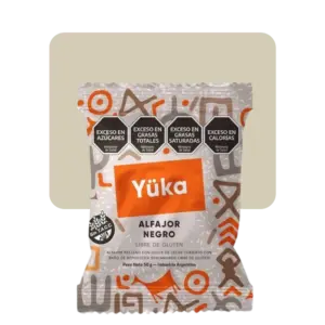 yuka alfajor negro 50gr