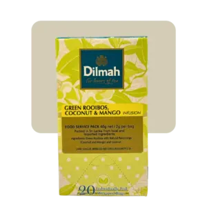 Dilmah Rooibos Verde, Coco y Mango 20s
