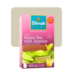 Dilmah Té Verde y Pétalos de Jazmín 20s