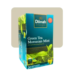 Dilmah Té Verde Moroccan y Menta Piperita 20s
