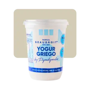 beaudroit yogurt griego entero natural 400gr