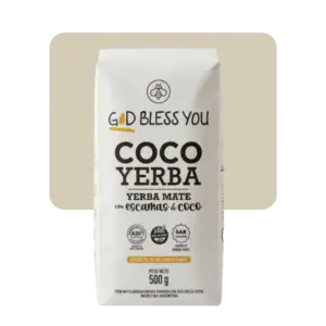 god bless yerba mate con coco 500gr