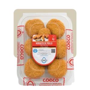 coeco nuggets de pollo rebozados