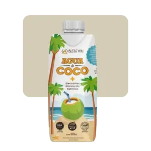 god bless you agua de coco 500ml
