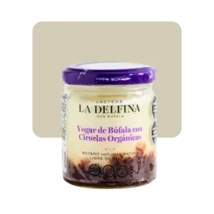la delfina yogur de búfala con ciruelas 160g