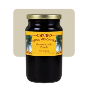 selva misionera mermelada de ciruela 460g
