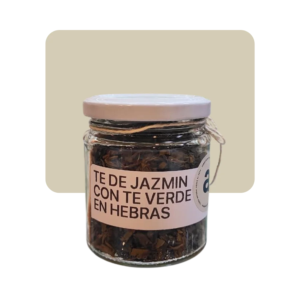 te de jazmín con te verde en hebras 40g