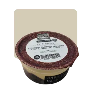 chez momo postre le tiramisu sin azúcar & sin gluten 120gr