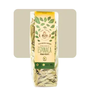 doña dominga pasta orgánica integral penne rigatti espinaca 400gr