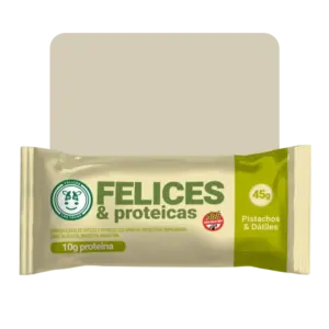 felices las vacas barra proteica pistachos y dátiles 45gr