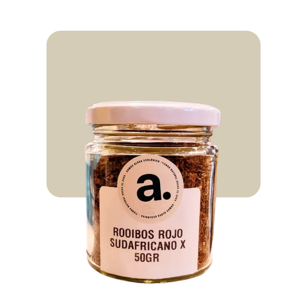 rooibos rojo sudafricano 50gr